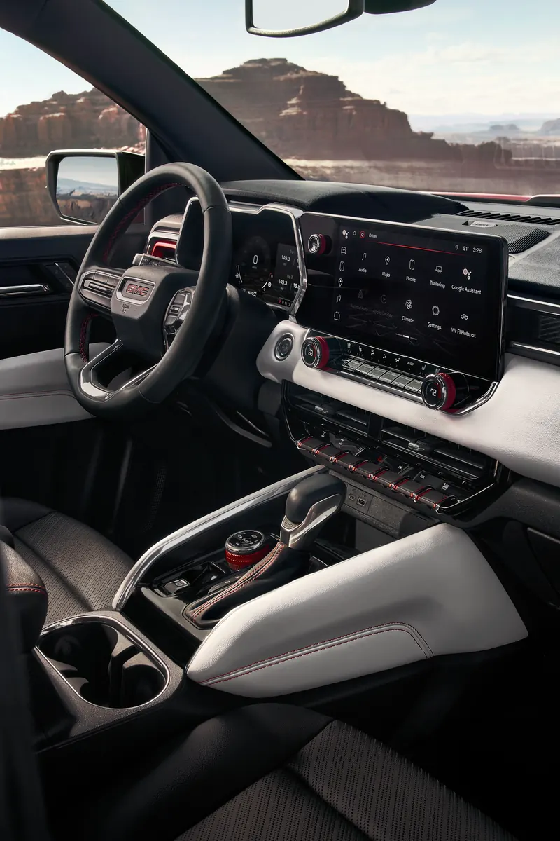 2026 GMC Canyon infotainment system at Ed Morse GMC Northeast in DE WITT IA