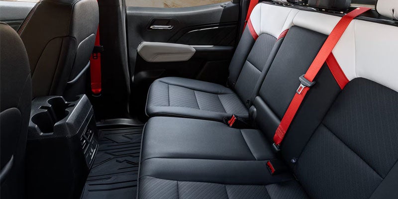 2026 GMC Canyon premium interior seating.