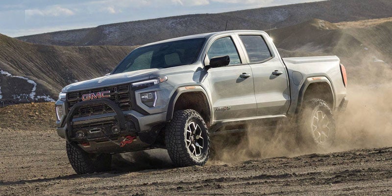 2026 GMC Canyon different trim models.