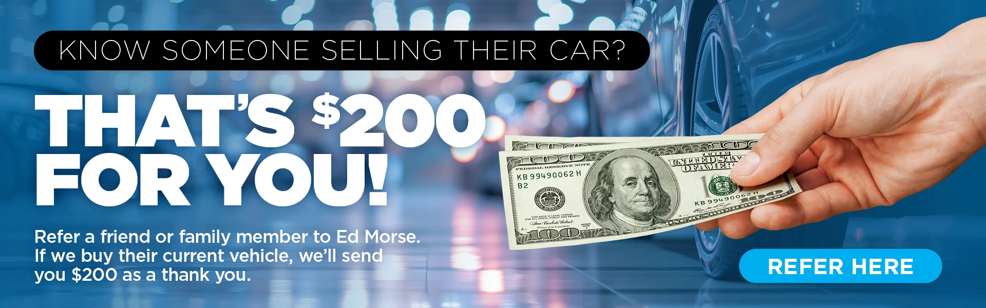 Trade Referral Program at Ed Morse GMC Northeast in DE WITT IA 